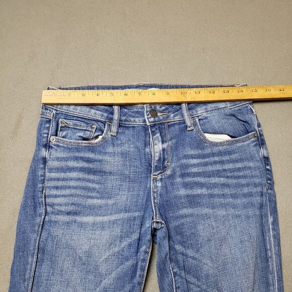 Hidden Jeans | Distressed Blue Jeans size 27 cropped, frayed hem. - Picture 16 of 16